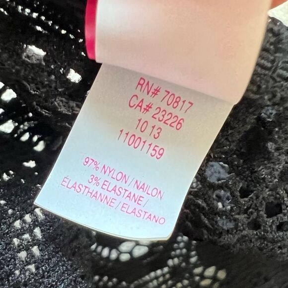 Victoria’s Secret Black Lace Strapless Cover Up Romper - Picture 4 of 7